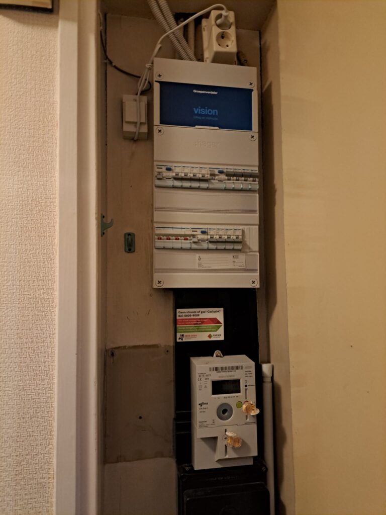 Groepenkast vervangen in oud-zuid amsterdam door Electra-Gigant